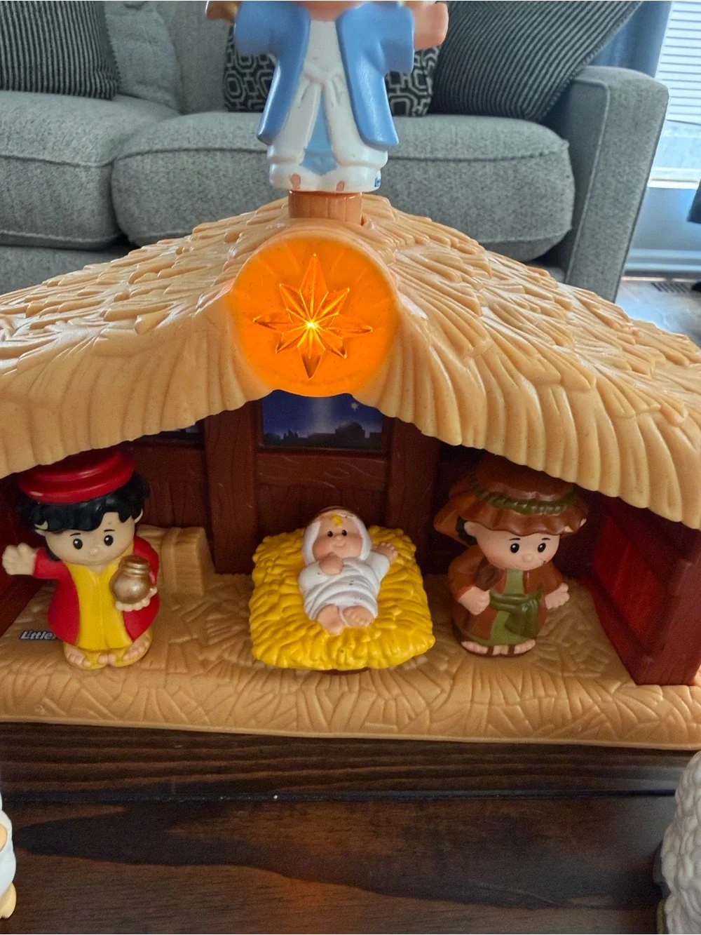Fisher Price Little People Nativity Set Christmas Manger Scene Figures
